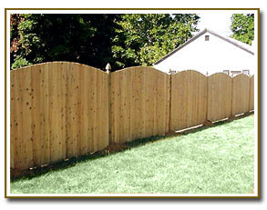 Solid Single Convex Fence