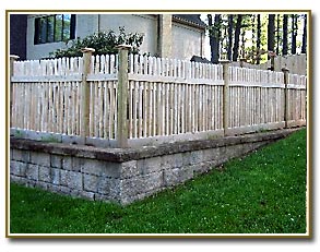 Cedar fence