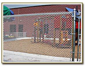 Chain Link Vinyl Mesh Fence