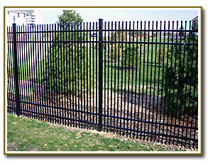 Aluminum Backyard fence