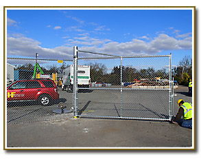 Chain Link gate