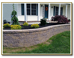 Patio Garden wall